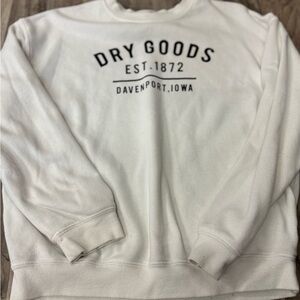 Women’s Dry Goods Crewneck Size XS In Ivory White brand Originality